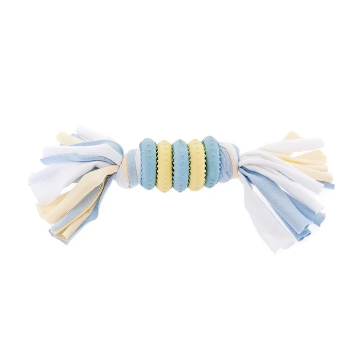 BABY RINGS BLU AND YELLOW