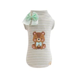 T-shirt Teddy Menta